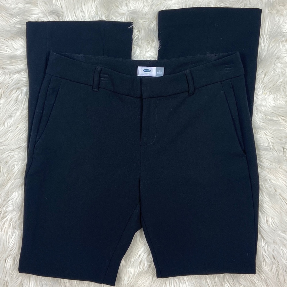 Old Navy Deep Black Women’s Leg Dress Pants